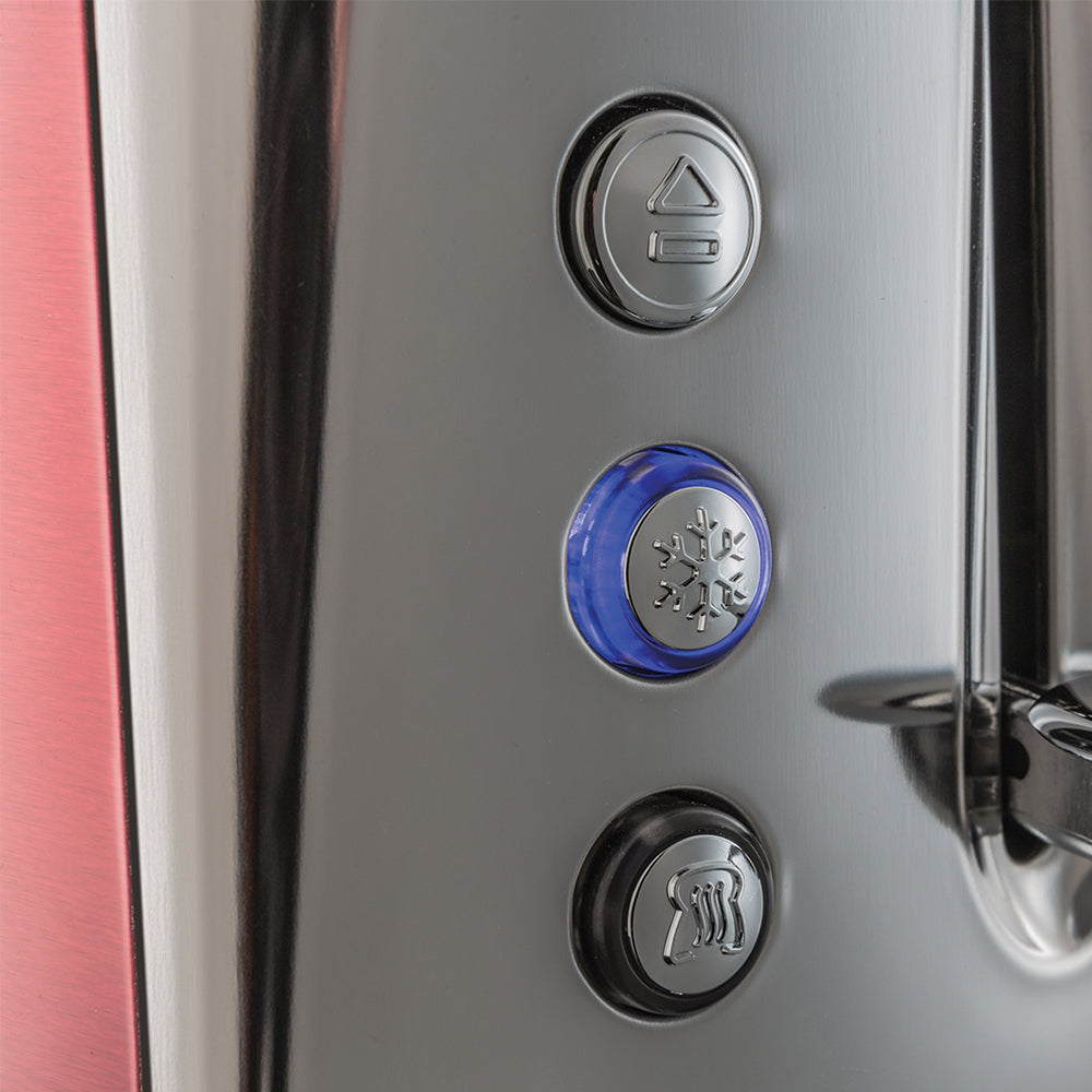 Russell Hobbs Luna 2 Slice Toaster Solar Red