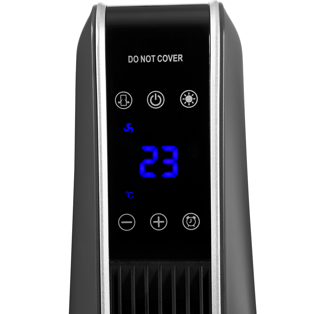 Russell Hobbs Ceramic Tower Heater Grey
