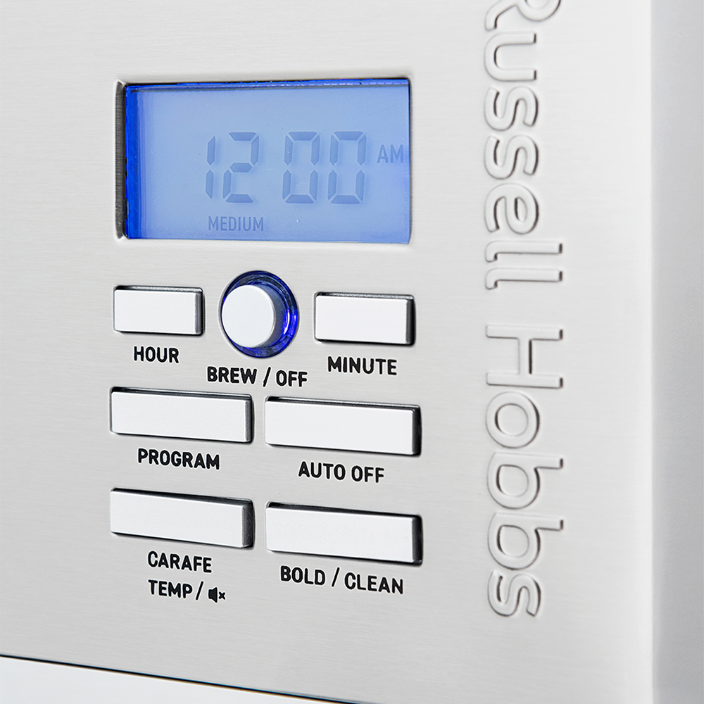 Russell Hobbs Nexus Digital Coffee Maker Silver