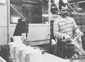 1963 — Production moved to Blythe Bridge in Staffordshire.