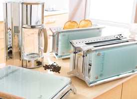 2004 — Award winning “Glass-line” range launched.