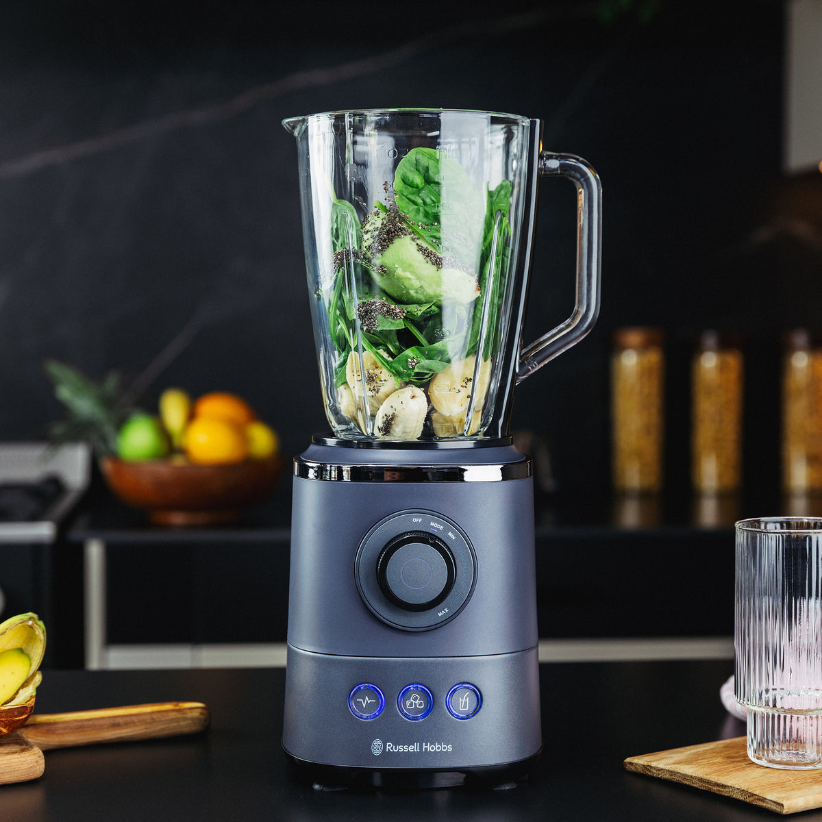 Russell Hobbs Velocity Dark 1.5L Jug Blender