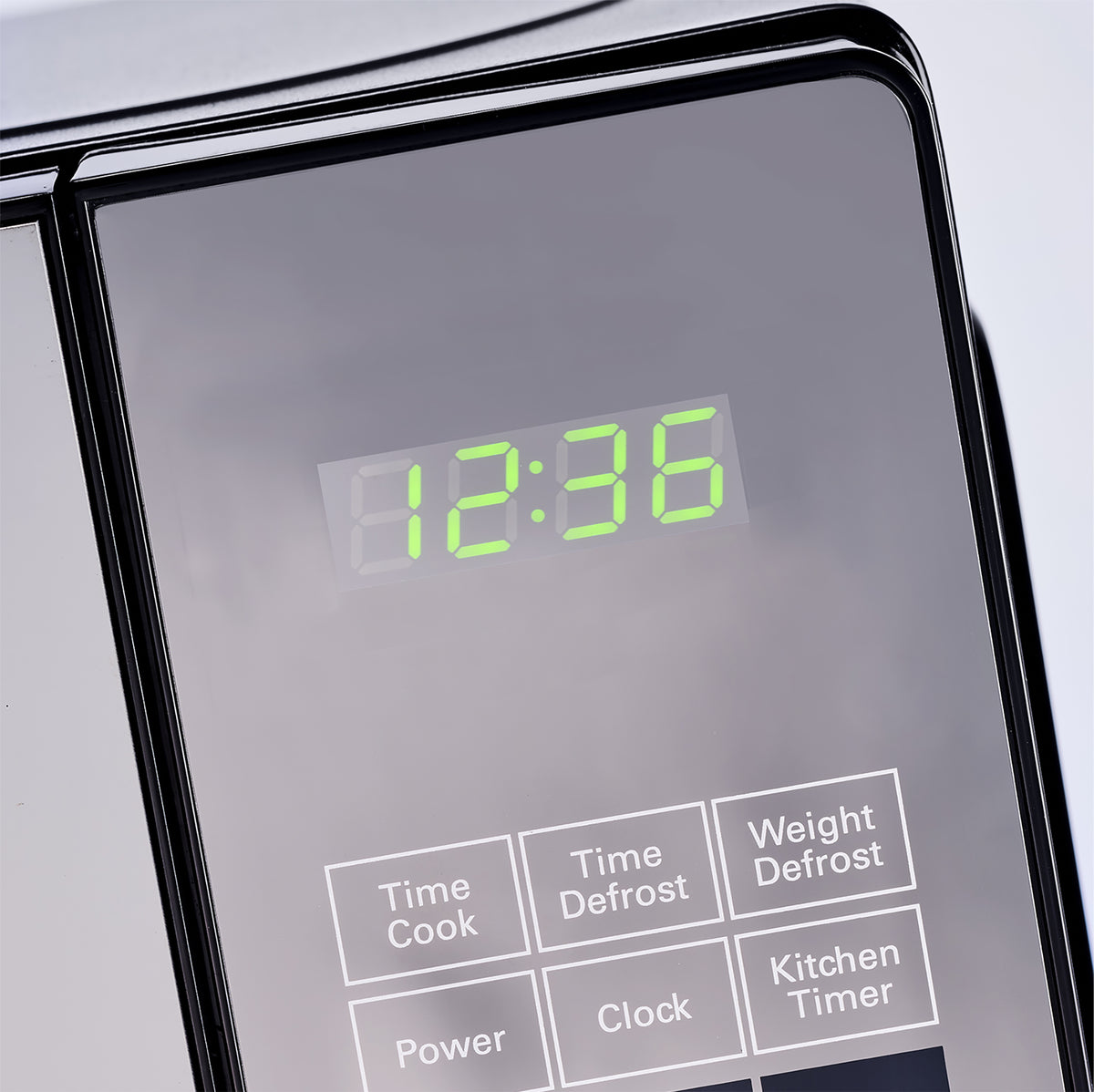 Russell Hobbs 20L Electronic Microwave Mirror Finish Black