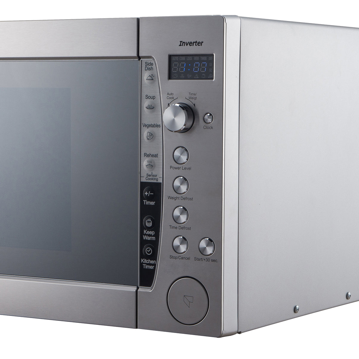 Russell Hobbs 60L Silver Mirror Microwave