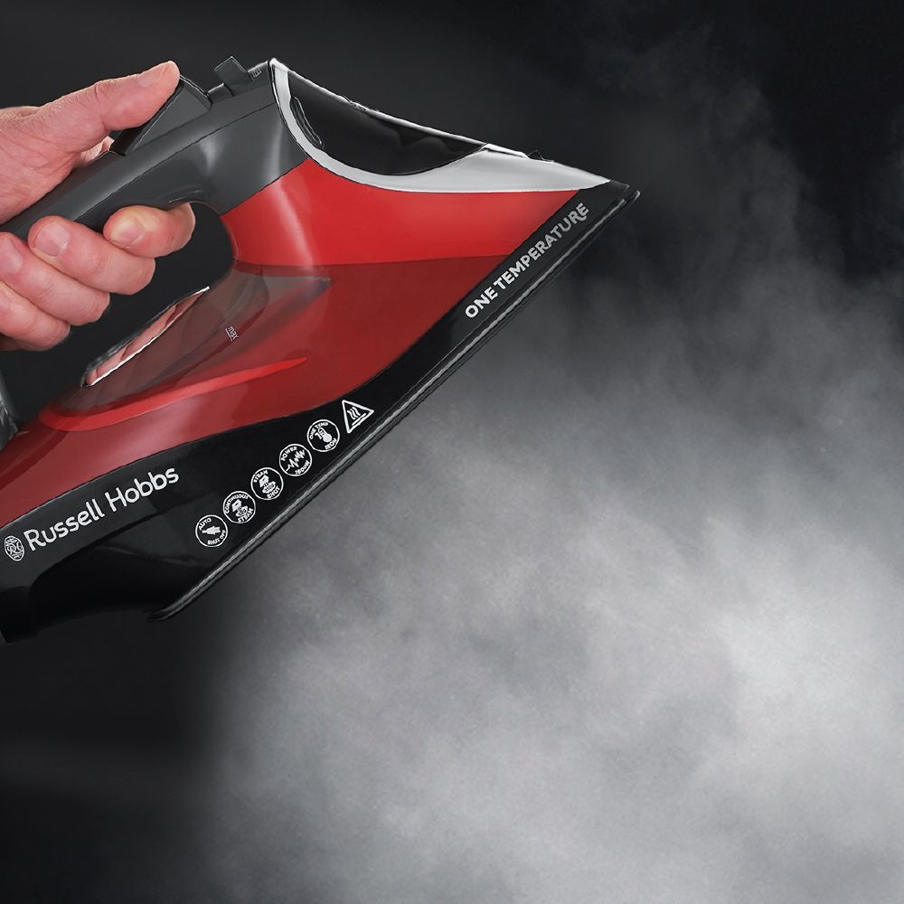 Russell Hobbs One Temp Easy-Glide Steam, Spray Dry Iron