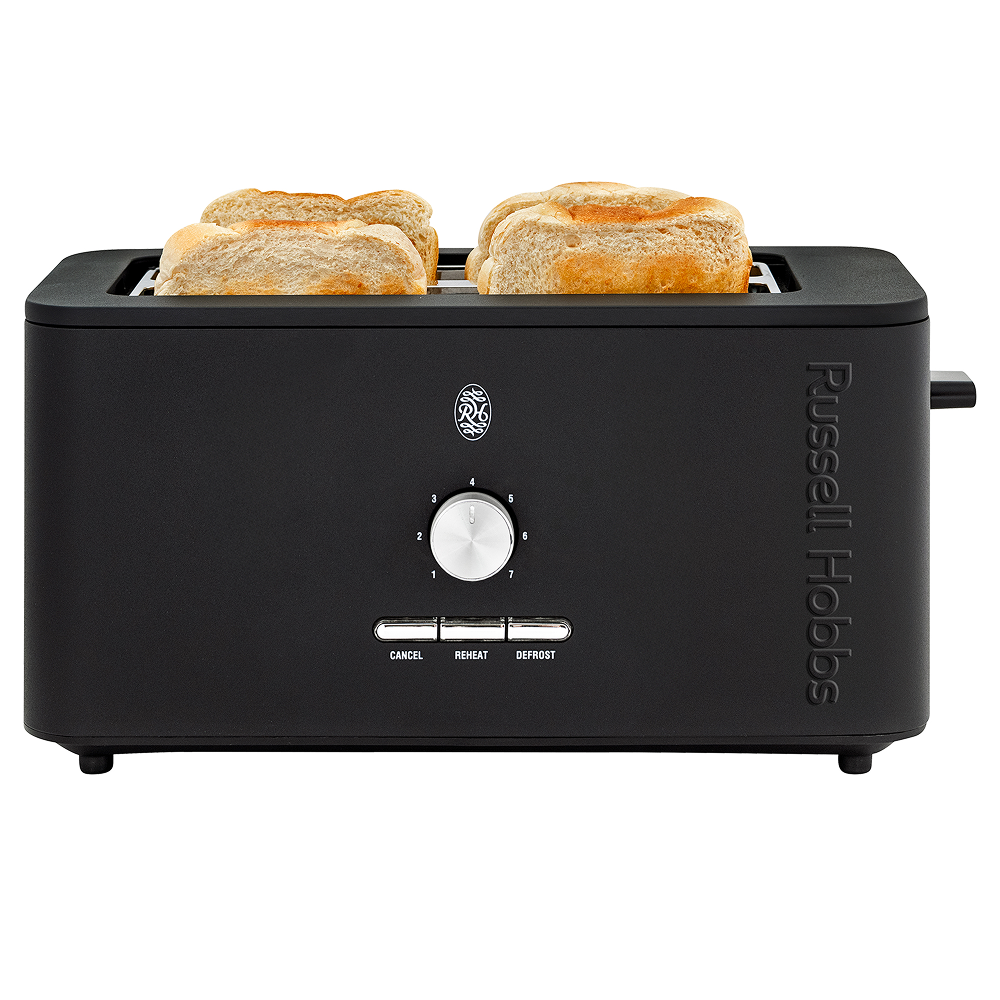 Russell Hobbs Nexus 4 Slice Toaster Black