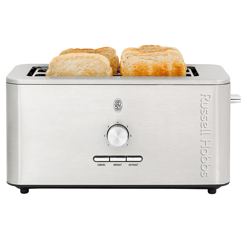 Russell Hobbs Nexus 4 Slice Toaster Silver