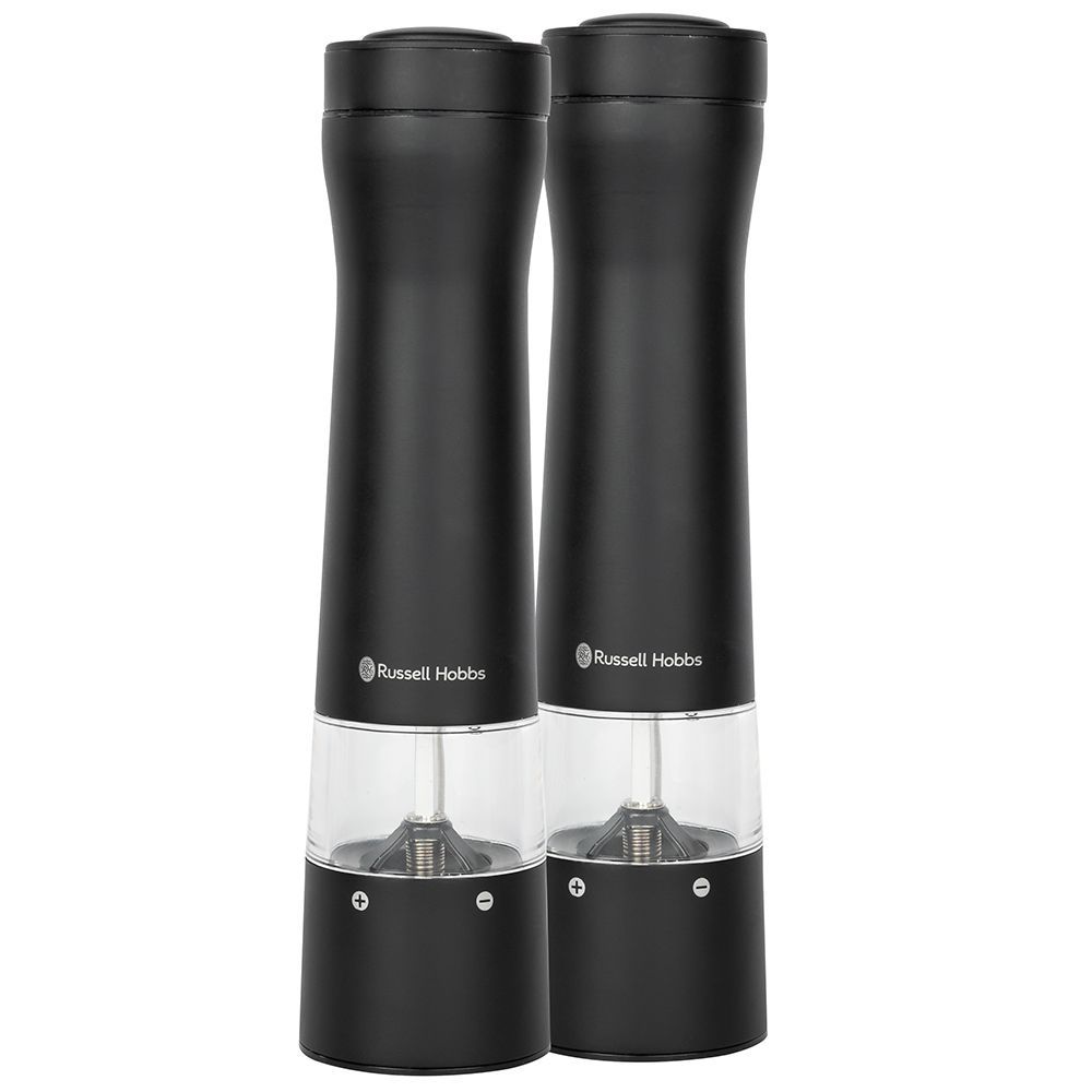 調理器具 Russell Hobbs Salt & Pepper Mills Russell Hobbs Stainless Steel Electric Salt & Pepper Mill