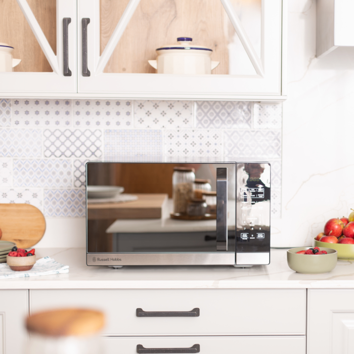 Russell Hobbs 36L Black Mirror Microwave