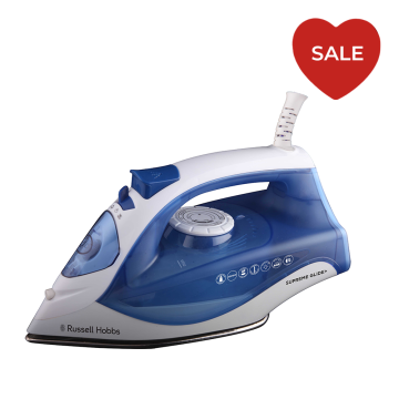 Russell Hobbs Supreme Glide+ and Steam, Spray, Dry Iron 2000W