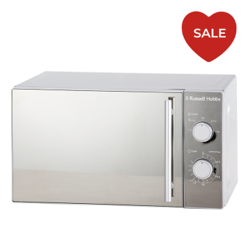 Russell Hobbs 20L Manual Microwave With Mirror Finish