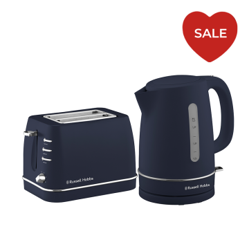 Russell Hobbs 2 Piece Navy Royal Kettle Pack