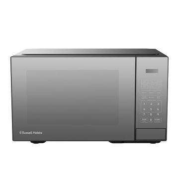 Russell Hobbs 20L Electronic Microwave Mirror Finish Black