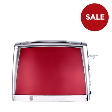 Russell Hobbs Luna 2 Slice Toaster Solar Red