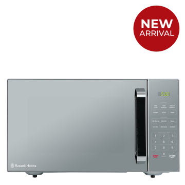 Russell Hobbs 45L Silver Mirror Microwave