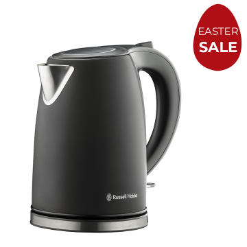Russell Hobbs 1.7L Matte Stainless Kettle Black