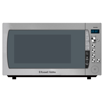 Russell Hobbs 60L Silver Mirror Microwave