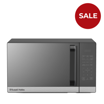 Russell Hobbs 36L Black Mirror Microwave